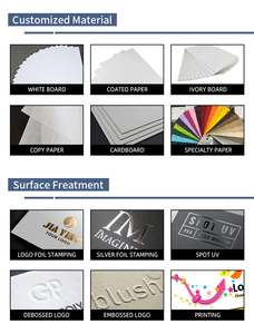 Hộp thư bìa cứng sóng màu nhỏ có logo tùy chỉnh kèm ngăn đựng bên trong - Product Image 5