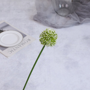 Bola de Flores Artificiales de Cebollino Verde, Moderna y Sencilla, para Decoración de Bodas, Acción de Gracias, Arreglos Florales y Salón - Product Image 6