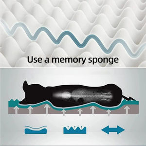 Fabricante, venta al por mayor, lavable, huevo, espuma viscoelástica, proveedor de productos para mascotas, cama grande para perros ortopédica - Product Image 4