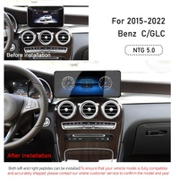 Meihua 12.3 inci Pemutar Multimedia Mobil Android Portabel dengan Amplifier untuk Mercedes-Benz C/GLC 2008-2022 Radio Audio GPS