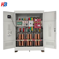 Régulateur de tension automatique triphasé Sbw-600kva 100-600kva, stabilisateur de tension triphasé AVR 600kva, tension 380v/400vac