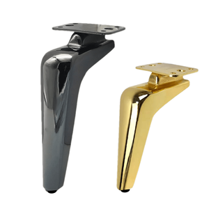 Patas Metálicas para Muebles en Dorado y Negro, Resistentes, para Sofá, Mesa, Gabinete, Tocador - Product Image 2