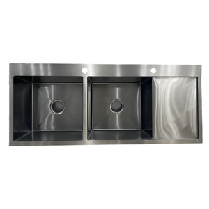 <span class=keywords><strong>Fregadero</strong></span> de cocina moderno, cuenco de acero inoxidable cepillado, <span class=keywords><strong>sobre</strong></span> <span class=keywords><strong>encimera</strong></span>, <span class=keywords><strong>fregadero</strong></span> de cocina, <span class=keywords><strong>fregadero</strong></span> de cocina de acero inoxidable - Product Image 1