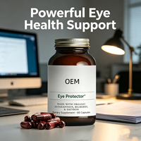 Capsules pour la santé des yeux, soutien de la vision, soins des yeux secs, compléments avec lutéine et zéaxanthine pour adultes