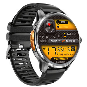 Reloj Táctico DF M100 OEM con Ranura para Tarjeta SIM 4G, Pantalla AMOLED Grande, Esfera Redonda, NFC, GPS, Brújula, para Hombres de Negocios - Product Image 3