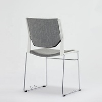 Chaises de bureau individuelles empilables en plastique de haute qualité pour salle de réunion – Vente en gros
