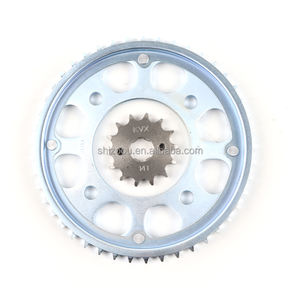 Para HONDA CBF190R CB190R CBF190X CB <span class=keywords><strong>CBF</strong></span> <span class=keywords><strong>190</strong></span> R <span class=keywords><strong>X</strong></span>, Piñón de motocicleta y cadena, juego completo de transmisión, juego de cadena, pieza de repuesto - Product Image 3