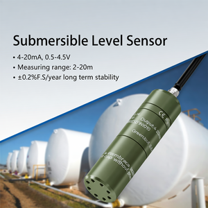 Sensor de Nivel de Líquido Sumergible Electrónico de 4-20 mA 0.5-4.5 V, Transmisor de Nivel de Combustible - Product Image 3
