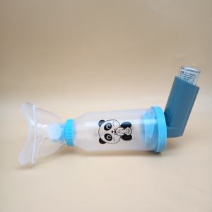 Kaiyi S20201 <span class=keywords><strong>Inhalateur</strong></span> à valve pour enfants, <span class=keywords><strong>doseur</strong></span> jetable, espaceur, silicone de qualité médicale, antistatique, CE - Product Image 6