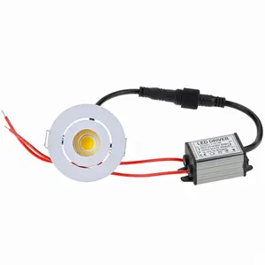 3W Réglable Petit Mini Rond <span class=keywords><strong>Spot</strong></span> LED Encastrable IP65 Étanche COB LED Downlight pour <span class=keywords><strong>Salle</strong></span> <span class=keywords><strong>De</strong></span> <span class=keywords><strong>Bain</strong></span> - Product Image 3