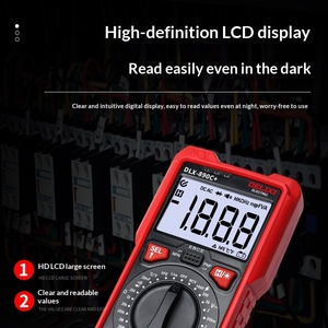 Multímetro Digital Delixi 890D de Alta Precisão, Voltímetro de Corrente Totalmente Automático, Medidor Universal Multifuncional Profissional - Product Image 4