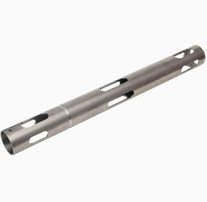<span class=keywords><strong>Tube</strong></span> en alliage d'aluminium anodisé argenté de Chine avec trous perforés, pliable et soudable, longueur personnalisable - Product Image 6
