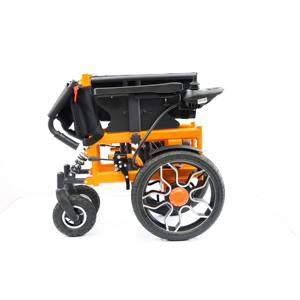 電動車椅子病院用電動車椅子軽量折りたたみ式移動式カーボンスチールフレーム - Product Image 4