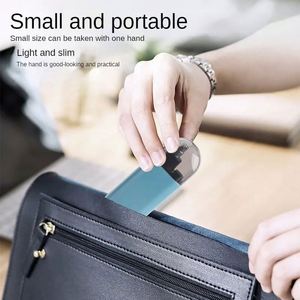 Tondeuse à poils de nez rechargeable par USB, lames à double tranchant, électrique, portable, mini tondeuse à poils de nez pour hommes, kit d'entretien du visage - Product Image 4