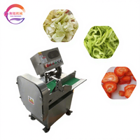 Industriële transportband kool snij- en hakmachine, groene peper snijmachine voor groente- en fruitverwerking