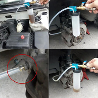 Outil de remplacement de changement d'huile de liquide de frein de voiture automobile Kit de vidange vide de purgeur d'huile de pompe automobile