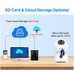 <span class=keywords><strong>Camera</strong></span> an ninh gia đình TY2L-P01Tuya 1080p, âm thanh hai chiều, WiFi, CCTV, 2MP, <span class=keywords><strong>camera</strong></span> kép, quay toàn cảnh 360 độ, P2P không dây, giám sát trẻ em/chó, NVR - Product Image 6