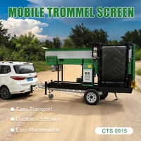 Trommel de compostage haute efficacité à vendre – Tamis à sable, tamis de plage, équipement de criblage pour terre, gravier et granulats