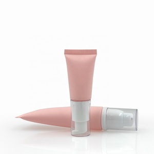 Tubos de Bomba Sin Aire Dorados de PE Vacíos de 20ml, 30ml, 50ml para Empaque de Protector Solar y Crema BB, Tubo Suave para Loción Rosa OEM - Product Image 6