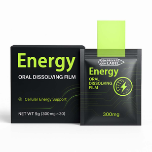 Complément alimentaire de haute qualité sous forme de film oral dissolvable avec vitamines pour stimuler les niveaux et améliorer la digestion - Product Image 1