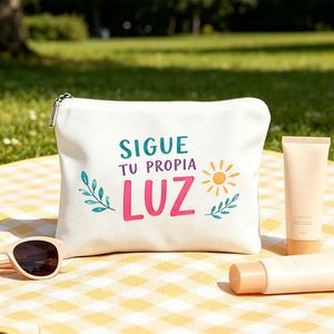 Sac cadeau pour femmes, trousse de maquillage avec slogan inspirant pour maman, filles, amies, adolescentes, cadeaux idéaux pour les voyages, les anniversaires, l'usage quotidien - Product Image 6