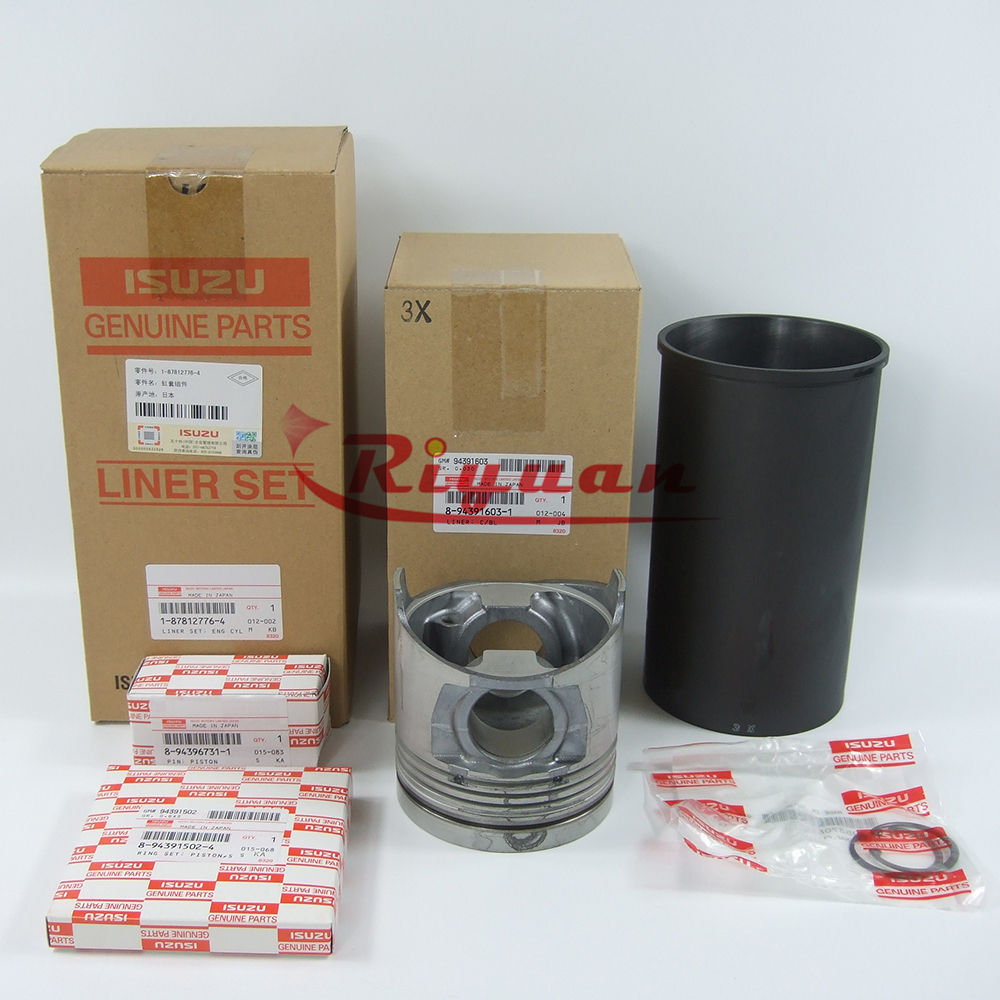 Isuzu Cylinder Liner Component 1-87812776-4 for ZX330