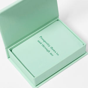 Custodia con carta non datata personalizzata con cartoncino con copertina rigida per carta Kraft confezione regalo in carta Offset per la cura di sé - Product Image 1