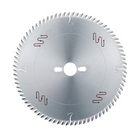 Lame de scie circulaire TCT à pointe en carbure 250 mm 80 dents avec fentes d'expansion anti-bruit pour la découpe du bois et des panneaux stratifiés