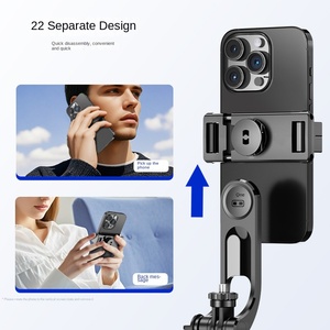 Palo de Selfie Multifuncional Plegable con Control Remoto Inalámbrico Extensible, Trípode Desmontable con Control Remoto para Selfies con <span class=keywords><strong>el</strong></span> Teléfono, Viajes - Product Image 3