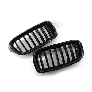 Rejilla de parachoques delantero BMW de 8 pilares ventilada de plástico ABS para actualización de retrofit de la serie 3 F30 F35 2012-2016. - Product Image 4