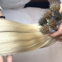 Rambut asli sambungan kawat baja berbentuk U, eksplosif, tak terlihat, kuat dan realistis