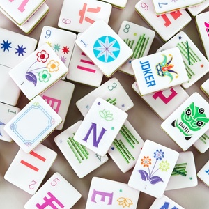 Table de jeu de mahjong chinois en acrylique de style moderne, luxueuse et mignonne, personnalisée, pour <span class=keywords><strong>4</strong></span> joueurs, pliable, durable, écologique, pour enfants, 160 - Product Image 2