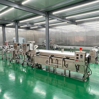 Machine automatique de fabrication de galettes de burger SUS304, 2100 pièces/h, machine industrielle de formage de galettes de viande, ligne de production de galettes de burger