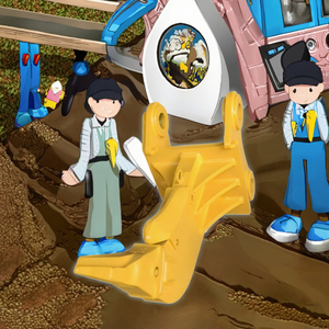 <span class=keywords><strong>Ripper</strong></span> a Singolo Dente per Escavatore PC200, Martello Demolitore per Roccia Resistente, Attacco Diretto a Perno per Terreni Duri - Product Image 3