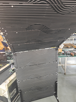Affiche LED pliable ultra-mince de 0,75 m x 2 m, P1,25 mm, 33 mm, avec fréquence de rafraîchissement de 3840 Hz pour la publicité numérique