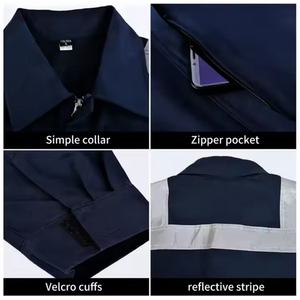 Overoles de Trabajo de Seguridad Resistentes al Agua Personalizables, Marca AmpsafeX, Ropa de Trabajo Industrial para Hombre, para Electricistas y Construcción - Product Image 3