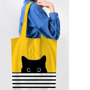 Bolsa de Compras de Lona de Algodón Personalizada al por Mayor, con Logotipo Impreso y Diseño Propio - Product Image 2