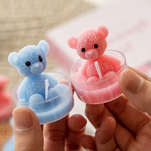 Ensemble cadeau de bougies parfumées en forme d'ours en peluche, bougies en cire de soja pour l'aromathérapie, pour les amis, les anniversaires, les mariages, la décoration de la maison - Product Image 5