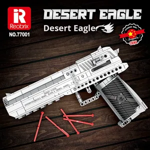 Có Thể Ra Reobrix77001-29 Điện Tử Khối Xây Dựng Vũ Khí Quân Đội Bắn Tỉa Súng Trường Sa Mạc Đại Bàng Phóng Tên Lửa Trẻ Em Súng Đồ Chơi - Product Image 5