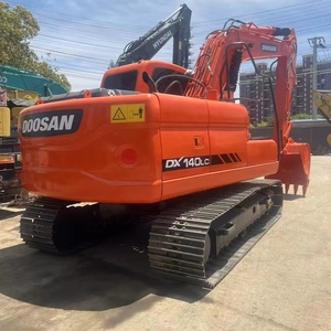 Prix bas Corée DOOSAN DX140LC pelle d'occasion de haute qualité avec quatre-vingt-dix pour cent des composants de base comprennent la pompe Gear Korea Kawasaki - Product Image 1