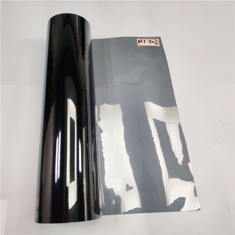 HP-BK50, colore: antracite, VLT:50%,UV99, dimensione: 1.52*30M