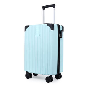 Maleta de Viaje Ligera FY-A079 con 4 Ruedas, Cierre de Cremallera, Color Sólido, para Viajes de Negocios - Product Image 4