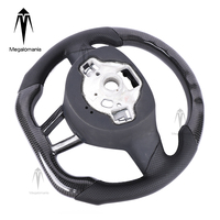 Volant en cuir LED en fibre de carbone pour Skoda Kodiak SkodaYeti Octavia RS Fabia RS