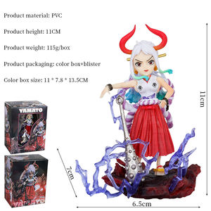 Livraison rapide 11cm PVC Ones Pièces <span class=keywords><strong>Yamato</strong></span> Anime Figure Wano Pays Jouets Modèle Action Figure Statue Collection Figurine Ornement - Product Image 2