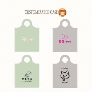 Customized Printing Clear Plastic <b>T</b>-Shirt Bag for Clothing Shoes and Underwear Heat-Sealed Valve Handle Custom Logo Welcome - Product Image 2