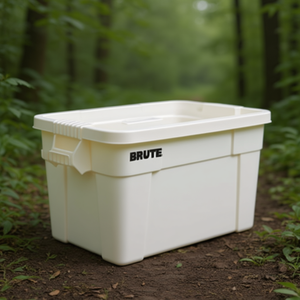 Contenitore Brute Storage Box 75,5 L in Plastica Bianca per Organizzare e Conservare Oggetti - Product Image 3