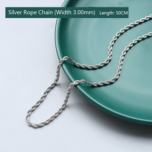 Số lượng lớn vàng bạc Tone giá rẻ dài sao Rope rắn <span class=keywords><strong>Figaro</strong></span> chuỗi dây chuyền dây chuyền cho người đàn ông Phụ nữ trang sức làm bằng thép không gỉ - Product Image 6