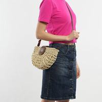 Nouveau portefeuille à bandoulière sac de paille de luxe sac à main esthétique sacs à main femmes Messenger fourre-tout voyage fronde aisselles sacs à bandoulière pour dames