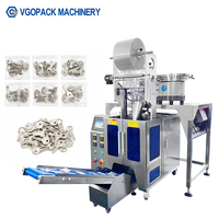 Machine d'emballage automatique à vibration pour le comptage et l'emballage de clés métalliques, avec système de verrouillage pour pochettes de clés