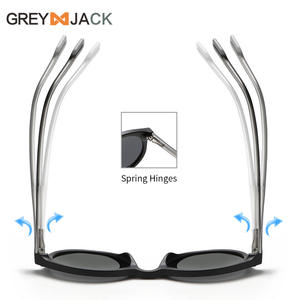 Gafas de Sol Grises Jack con Protección UV400, Polarizadas, Montura TR90, Unisex, Estilo Moderno para Exteriores - Product Image 2
